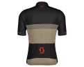 Maillot manches courtes Homme RC TEAM Rouge Mars/Beige Toast - Image 2/2